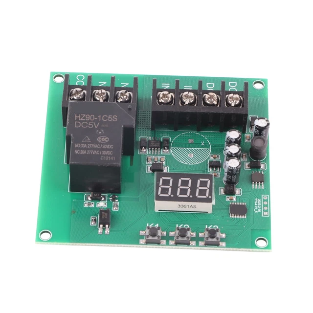 CURRENT DETECTION MODULE Overcurrent Protection Relay Module Digital ...