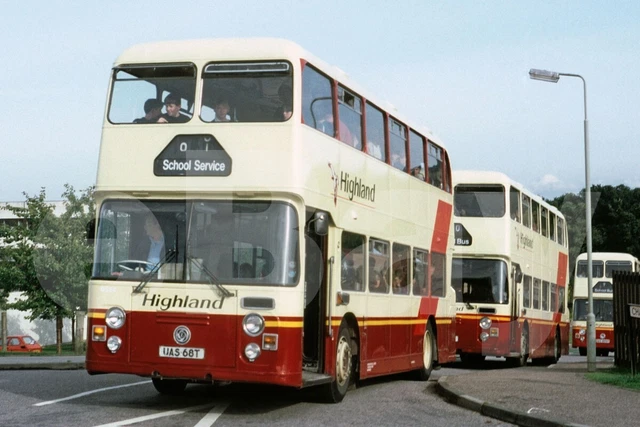 BUS PHOTO Highland Scottish UAS68T Leyland Fleetline ECW on
