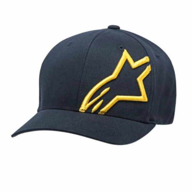 Alpinestars Corp Shift 2 Hat - Navy/Gold - Small/Medium 1032810087059Sm