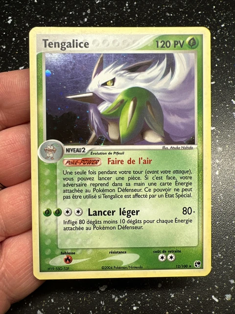 Pokemon Card Tengalice Holo 12/100 Ex French Sandstorm Vf fr