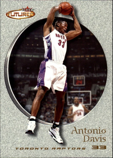 2000-01 FLEER FUTURES Toronto Raptors Basketball Card #120 Antonio ...
