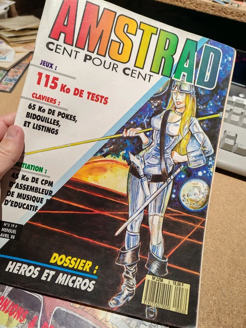 Rare MAGAZINE AMSTRAD CENT POUR CENT N° 36 : Avril 91 Rare MAGAZINE AMSTRAD CENT POUR CENT N° 36 : Avril 91