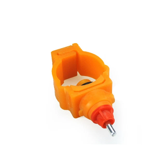 6 pezzi pollo alimentatore acqua pollame bevitore alimentatore pollame anatra vite