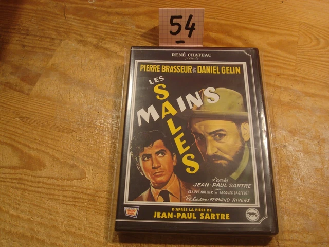 DVD :  Les Mains Sales - Daniel Gelin / Pierrre Brasseur/ Comme Neuf