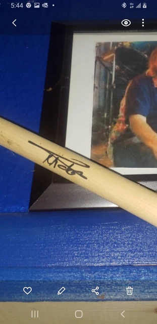 Nicko Mcbrain IRON MAIDEN Autographed Drum Stick