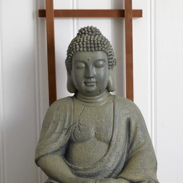 20” Buddha Garden Statue Handmade cast stone (Indoor/Outdoor) Home Yard Decor