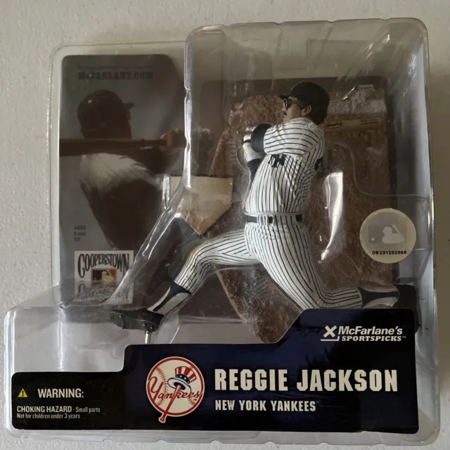 2004 McFarlane Cooperstown Collection I Reggie Jackson NY Yankees Hall Of Famer