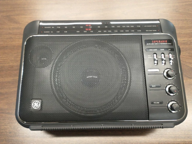 Legendary General Electric GE Superadio III 7-2887B, Super-Clean, Free Shipping!