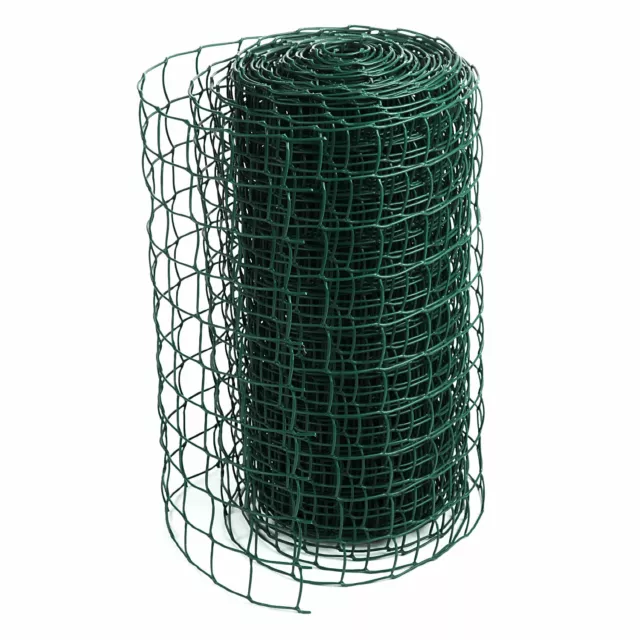 Climbing Plant Support Mesh Plastic Garden Net Clematis Trellis Green 0.5m x 5m