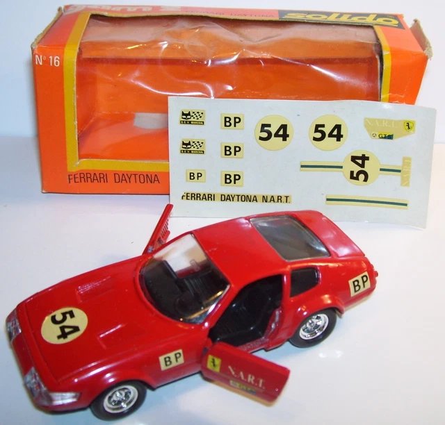 Modèle réduit Ferrari 365 Gtb/4 Nart Nr0 Michelotti 1974 1/43