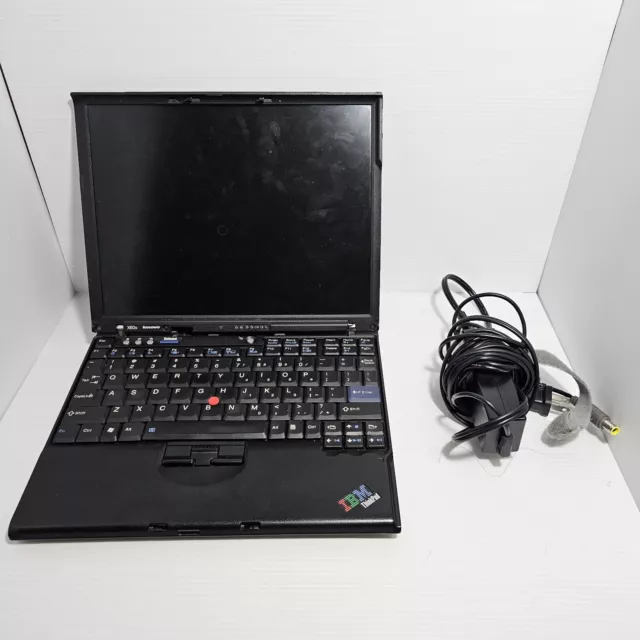 LIBREBOOTED Lenovo IBM Thinkpad X60S Core Duo L2400 1.66GHz 1GB RAM NO HDD READ