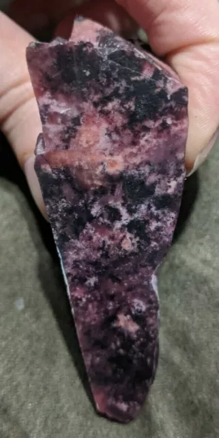 RARE! Sugilite (Sakura Pink) SEMI GEL Rough w/Friedelite & Bustamite - 528.55 ct