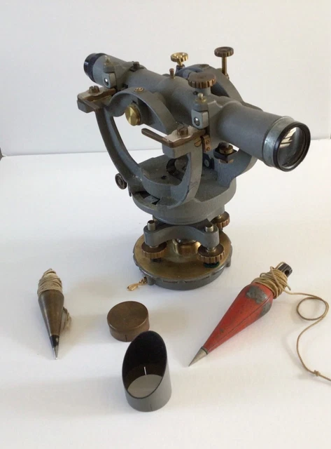Surveyor's transit David White ca.1951