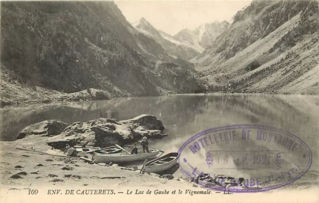 65  Cauterets  Le Lac De Gaube Et Le Vignemale   - Ad-25B-067+