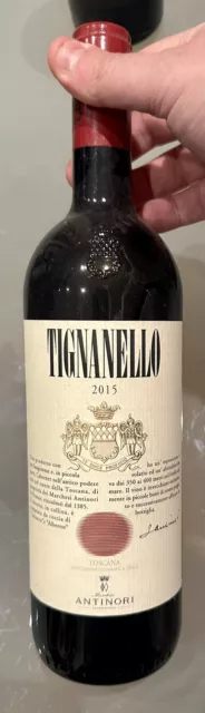 TIGNANELLO 2015 Antinori Vino Rosso Toscana IGT  - 750 ml - 14%