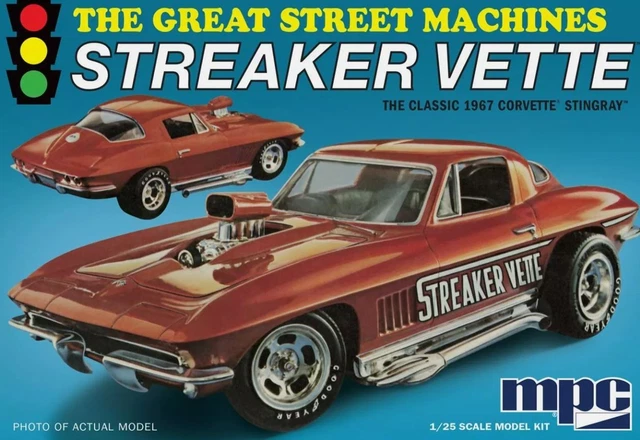 Maquette AMT Chevrolet Corvette Stingray 1963 – Neuf Sous Blister