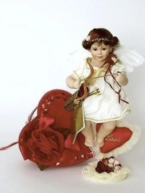 Georgetown Collection Doll  “CUPID” by Ann Timmerman Porcelain  Doll COA - Box