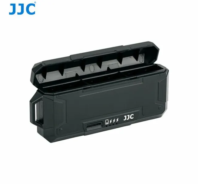 JJC TC-GP3 Dreifach-Ladegerät mit Micro SD / TF-Kartenleser für GoPro