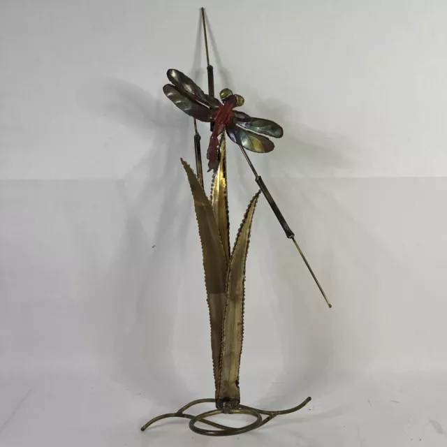 Metal Dragonfly Wall Art Hanging Decor Outdoor Garden Patio Fence Art Ornament