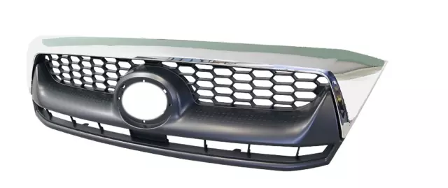 *NEW* FRONTGRILLE to suit TOYOTA HILUX VIGO SR5 2WD/4WD 8/2008-6/2011 CHROME TOP