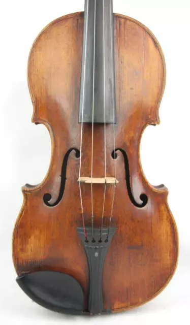 Fina etiqueta de violín antigua muy antigua Nicola Amati- David Buchstetter alrededor de 1750 2