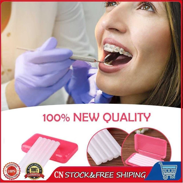 5pcs/box Braces Bracket Medical Paraffin Teeth Whitening Tool Tooth Health Tool