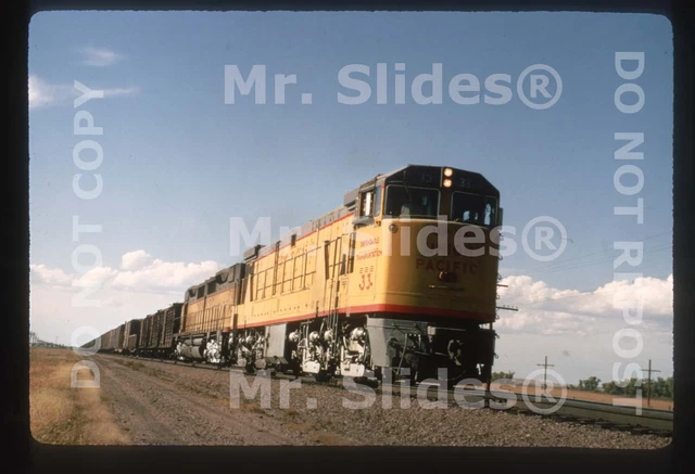 Duplicate Slide UP Union Pacific U50 33 & DD35B Action
