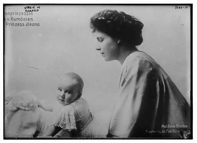 Queen of Rumania,Marie of Romania,Princess of Edinburgh,1875-1938,baby 1