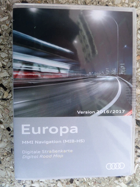 Genuine Audi 2016 Satellite Navigation SAT NAV SD Card Europe
