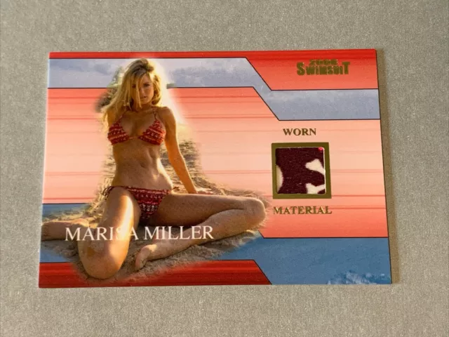 Marisa Miller 2008 Sports Illustrated Swimsuit Relic Worn Material MM/M Rare