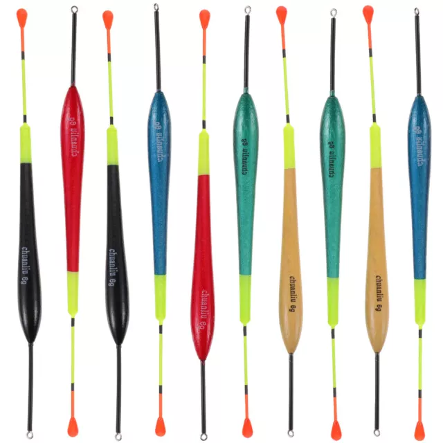 10 piezas cuerda de pesca flotante nadador de pesca baile