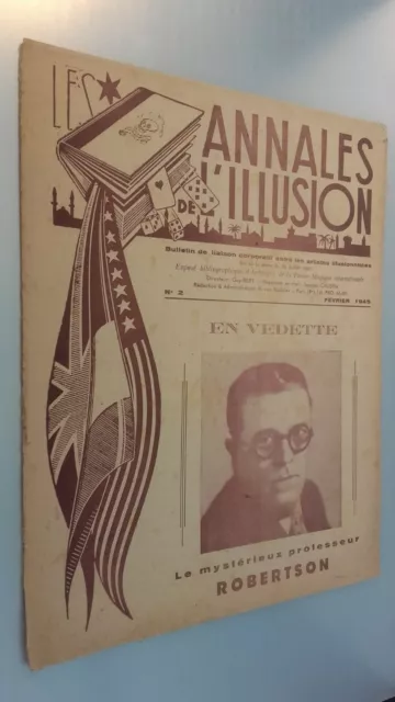 Zeitschrift Die Annalen OF ILLUSION Illustrierte Nr. 2 Februar 1945