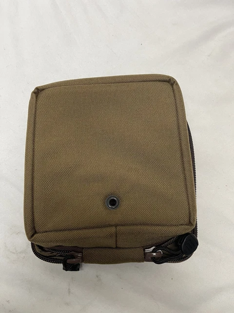 USMC MTM Thermal/PEQ-16 Coyote Brown Padded Pouch Carrying Case MOLLE