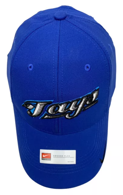 Nike Royal Blue Toronto BlueJays MLB True Vapor Swoosh Flex Dri Fit Cap