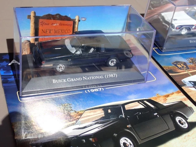 Modèle Réduit Buick Grand National 1987 à L'Échelle 1:43 Par IXO - Neuf En Boîte