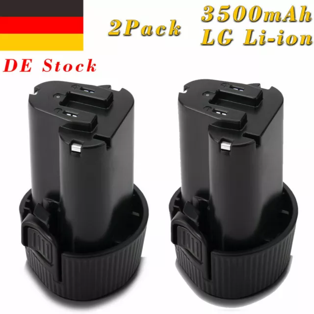 2x 10.8V 3500mAh Li-ion Akku Für Makita BL1013 BL1014 194550-6 194551-4 195332-9