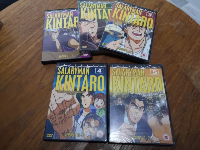 SALARYMAN KINTARO VOLUMES 1-5 (Episodes 1-20) DVD Box Set Some Sealed EUR  8,98 - PicClick IT