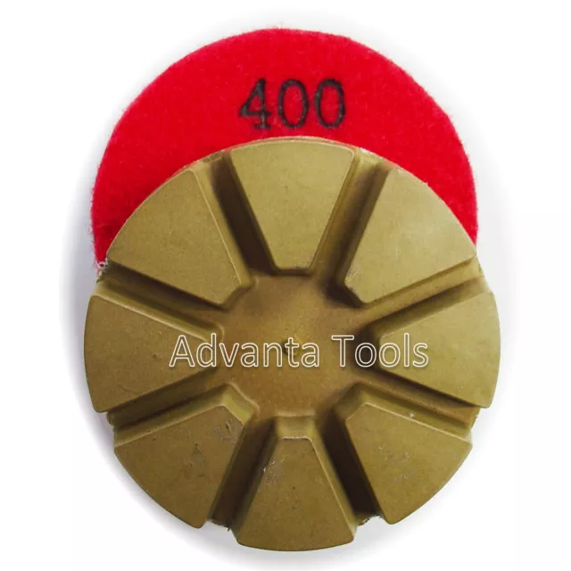 3” Metal Bond Diamond Polishing Pad for Concrete Floor – 400 Grit