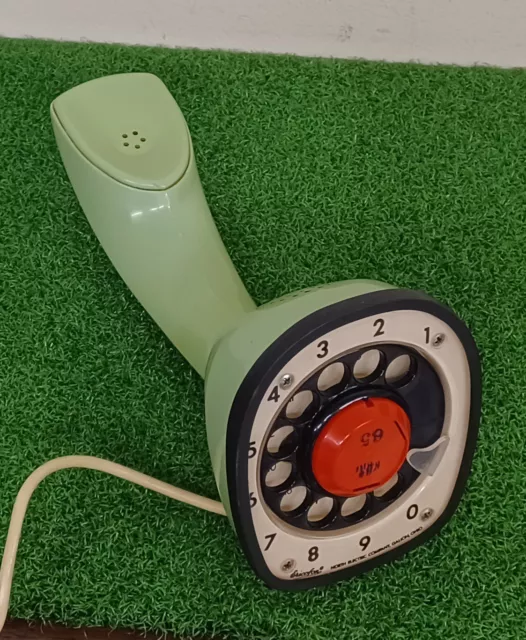 Vintage 60s Mint Seafoam Green Ericofon Telephone North Electric Company.