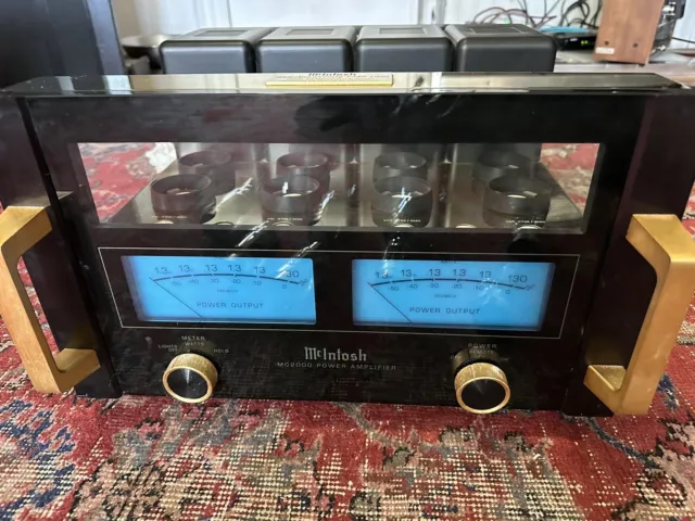 McIntosh 50th Year  Anniversary Amplifier MC2000