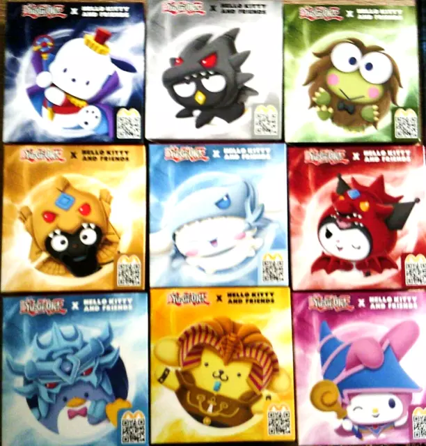 McDonalds Spielzeug 2024 "Yu-Gi-Oh! X HELLO KITTY and Friends"- 9 Spielzeuge.