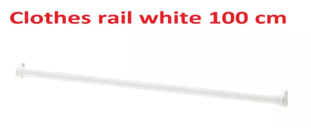 IKEA PAX KOMPLEMENT Clothes Wardrobe Rail 50cm 75cm 100cm Wardrobe Sizes 9.99 PicClick UK