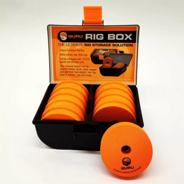 Guru Rig Box With Foam Discs