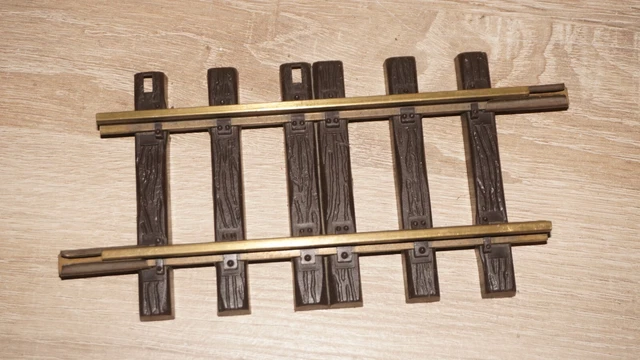 Roco 42410 Binario dritto G1 con traverse in legno EAN: 9005033424107