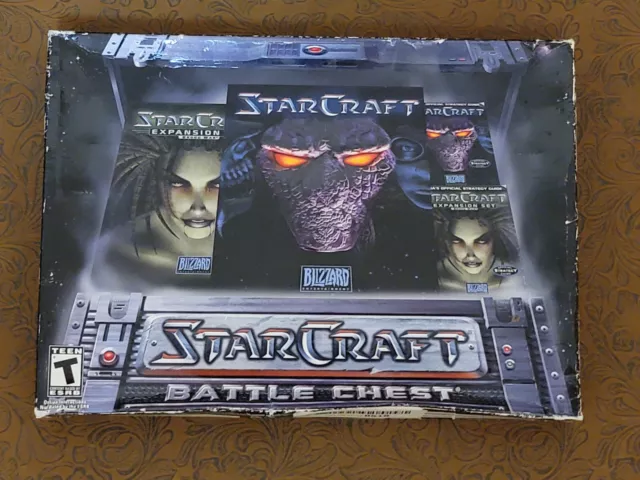 StarCraft: Battle Chest, PC/MAC, (Brand New/Factory Sealed)   **RARE** ₻