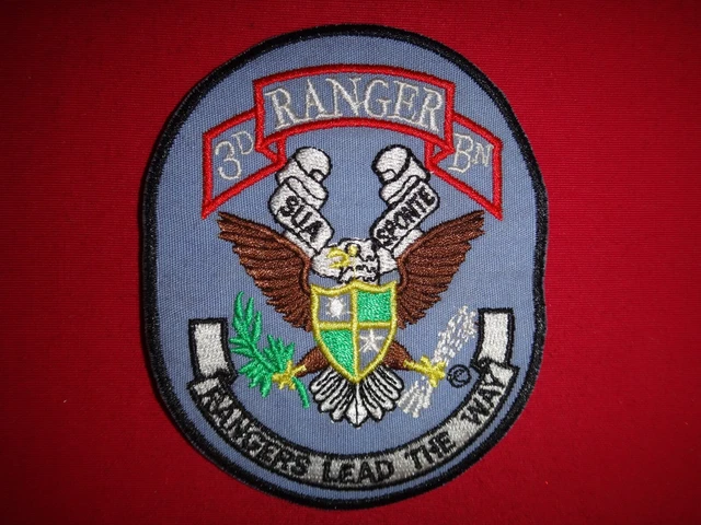 US ARMY 3RD Battalion 75th Ranger Regiment RANGERS LEAD THE WAY Patch £ ...