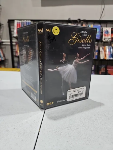 Adam - Giselle / Karen Kain, Frank Augustyn, National Ballet of Canada DVD 📀 G