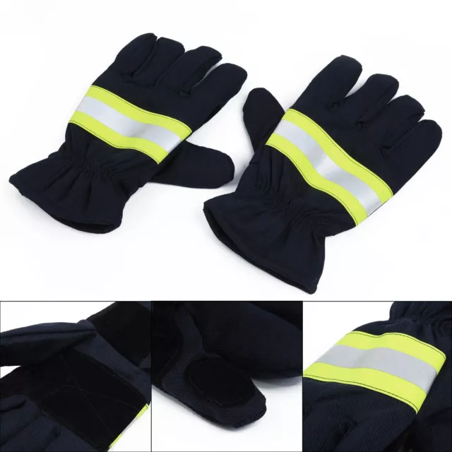 Protective Gloves for Hand and Wrist Safety with Reflective Strap F0L6