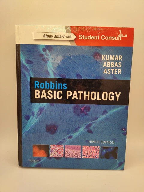 ROBBINS BASIC PATHOLOGY 9th Edition Kumar, Abbas, Aster Very Good ...