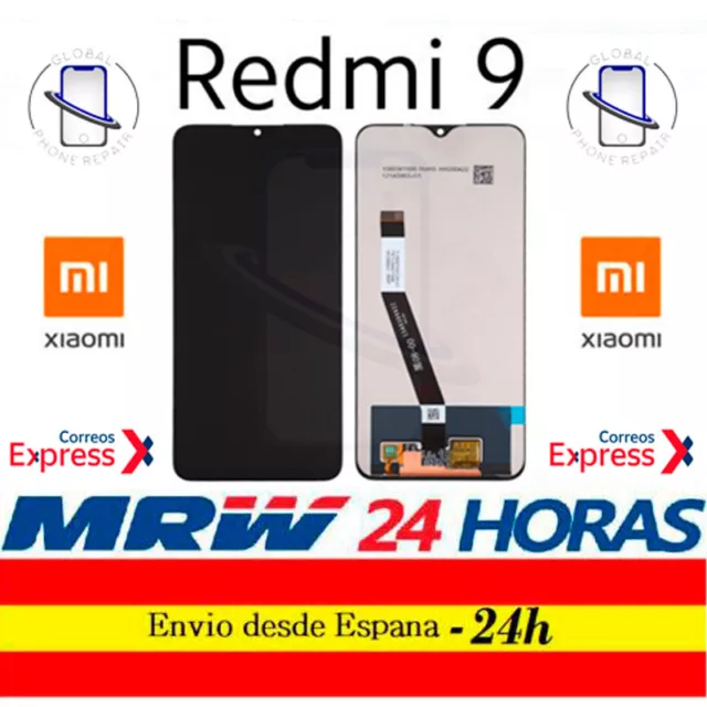 Pantalla Xiaomi Redmi 9 Completa Original Service Pack Envio 24H